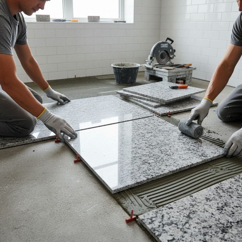Granite Tile Installation